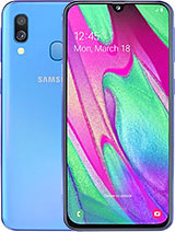 Best available price of Samsung Galaxy A40 in Lithuania